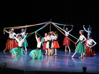 Estudio de Danza María Mata niñas ballet 